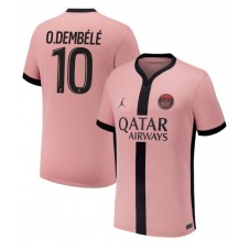 Paris Saint-Germain Ousmane Dembele #10 Tredjedrakt 2024-25 Kortermet